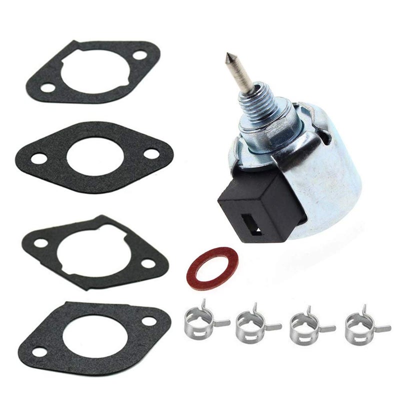 CQYD New Carburetor Fuel Solenoid for Kawasaki FH541V FH580V FR651V FR691V FS730V FH430V Replaces 21188-7002 - Image 1